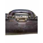 MIKA Hanver Doctor's Case Made of Real Leather/Saddle Leather W‎ Lock Brown Photo 1