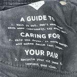 Madewell Womens The Perfect Straight Jeans Black In Lunar Wash Size W25 K7991 Photo 5