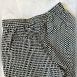 Anthropologie #91 Black Larkin Jacquard Trouser in Black Motif Photo 7