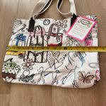 Brighton NWT $100  It’s Every Girl’s B.F.T. ( Best Friend Tote) Large Canvas Bag Photo 7