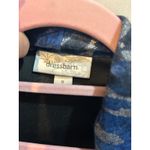 Dress Barn ‎ Blue Abstract Print Open Front Cardigan Blazer Jacket Medium Photo 4