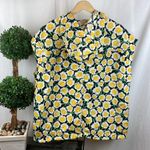 Diane Von Furstenberg  Floral Print Sleeveless Print Zip Up Sporty Vest NEW M Photo 3