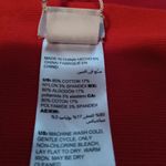 Chicos Reversible Travel Wrap-One Size-4 Way Wear-Lightweight-Red-Burgundy-NEW Photo 8