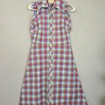 Kate Spade Madras Poplin Plaid Checkered Shirtdress Photo 2
