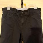 Torrid  Women’s 12R Black Utility Pants Roll Cuff Snap Hem Straight Leg Gorpcore Photo 4