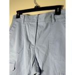 Talbots  Dusty Blue Cargo Cotton Pants Size 8 Photo 2