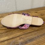 Circus NY by Sam Edelman Marissa Pink‎ Floral Bow Slide Sandals Size 10 NWOT Pink Photo 3