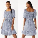 Draper James  RSVP™ Smocked Neck Puff Sleeve Dress Size S Photo 1