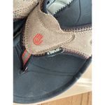 Teva Sandals Shock Pad Slip-On Black & Brown Size 8 M Comfortable & Durable Photo 6
