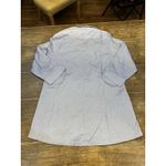 Ann Mashburn  Blue 3/4 Sleeve Size Small Popover Tunic Collared Preppy Photo 2