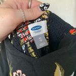 Old Navy Black Floral Mini Dress Photo 4