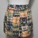 Duck head Y2K madras patchwork plaid mini skirt size 11 Photo 3