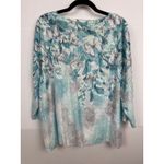 Alfred Dunner  Woman 3X Butterfly Rhinestone‎ Long Sleeve Top Blouse Photo 4