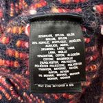 Moth Anthropologie SMALL Keavy Jacquard Cardigan WOOL MOHAIR BLEND Knit Red Photo 6