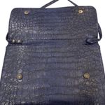 Leather Envelope Bag Croc Detail Leather Crossbody Laptop Bag By Orange Caramel Photo 5