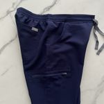 FIGS Yola Scrub Skinny Pants Navy Blue Size Sz XS Petit Career Nurse office Photo 6