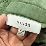 Reiss Women’s Luella Pleated Midi Dress Sleeveless Cutout Back in Green Size 10 Photo 10