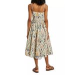 NWT RHODE Katrina Plumeria Golden Cotton Midi Photo 2