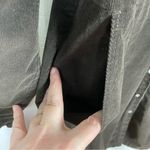 J.Jill  Brown Corduroy Button Front Tunic Dress Sz.L Photo 9