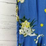 Free People  Alora Mini Dress Blue Floral Size 2 Photo 9