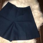 Delpozo navy wide legged shorts sz 42 Blue Photo 0