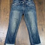 Silver Jeans  Suki Capri Thick Stitched Jeans Photo 0