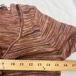 Madewell  Sweater Space Dyed V Neck
Cinched Stretch Size XL New Photo 7