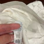 Diane Von Furstenberg  Warner Flower Elegant White Lace Top Silk Wool Cotton Sz 2 Photo 6