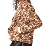 Free People Cali Floral Print Boxy Single Breasted Blazer Photo 2