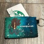 Starbucks  mermaid siren neoprene cardholder pouch keychain Photo 0
