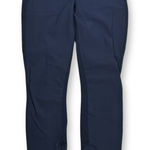 Athleta  Navy Blue Athletic Legging Pants‎ with Pockets Workout Yoga Womens 6 Photo 0