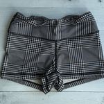 The Barbell Cartel Women’s Black & White Houndstooth Comp Short 2.5” Photo 0