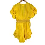 Saylor Adrianne Dress in Yellow Mini Sundress Size Small Photo 1