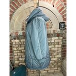 puffer coat hood gray knit cuffs 1980s Size undefined Photo 7
