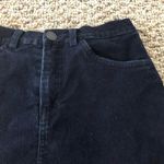 Brandy Melville Corduroy Mini Skirt in Navy Photo 2