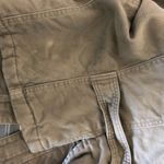 Calvin Klein Quilt Lined Trucker Jacket Faux Fur Collar Khaki Green Size Large Photo 6