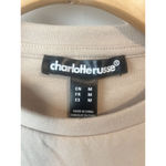 Charlotte Russe  T-Shirt Women's M Beige Texas Rodeo Cowboy Tee Short Sleeve NWT Photo 5