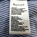 Urban Outfitters Kimchi Blue Plunging Button Down Midi Dress Striped Blue 2 Photo 4