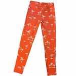 American Apparel NEW Coral Palm Print Leggings Photo 3