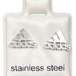 Adidas LAST PAIR❗️ Silver Logo Earrings Photo 0