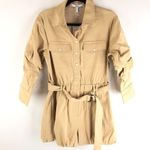 NWT Derek Lam 10 Crosby Almond Zuma Linen Balloon D Photo 2