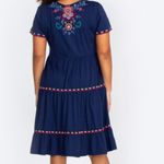Johnny Was heavily embroidered Sicila tiered dress NWT Photo 5