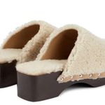 Ancient Greek Sandals x Zeus + Dione Shearling Clogs Size 11 Photo 3