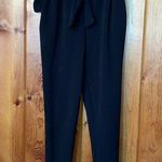 Shosho  black dressy pants size medium black tapered pants soft comfy pants Photo 0