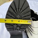 Jessica Simpson  White Combat Boots with Rhinestone Buckles Photo 8