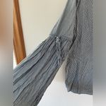 Beach Lunch Lounge Striped Pullover Shirt Bell Sleeve Size m Photo 2