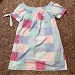 Vineyard Vines Multicolor Patchwork Whale Print Dress Size XL Photo 0