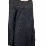 Calypso St. Barth  Medium Embroidered Sequins Long Sleeve Mini Casual Dress Photo 6
