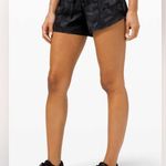Lululemon  Black Camo Hotty Hot Shorts Size 4 Photo 5