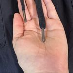 Athleta  Black Cropped Jogger Sweatpants Womens 1X Casual Athleisure Gorpcore Photo 9